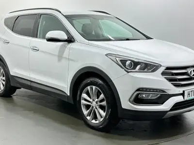 Usado Hyundai Santa Fe Premium 200 CV (147 kW) 2018 Blanco SUV