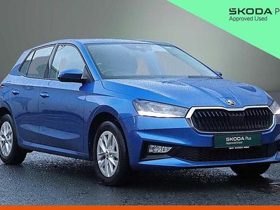 Race blue metallic Used 2022 Skoda Fabia Comfort Hatchback | £11,990 (Good price)