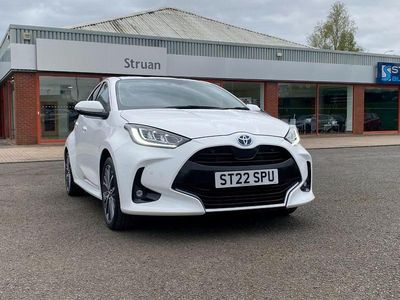 Used Toyota Yaris Hybrid 2022 White Hatchback