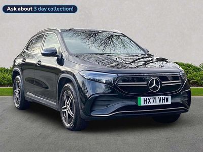 Used Mercedes EQA250 AMG line 139 kW (190 HP) 2021 Black SUV