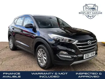 Used Hyundai Tucson SE 132 HP (97 kW) 2017 Black SUV