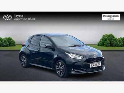 Used Toyota Yaris Hybrid Design 2021 Black Hatchback
