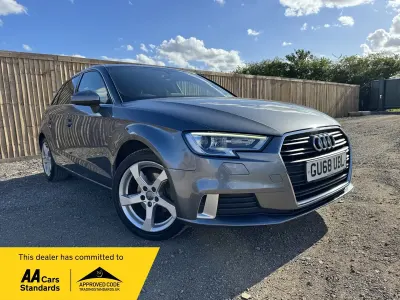 Used Audi A3 Sportback Sport 150 HP (110 kW) 2018 Grey Hatchback