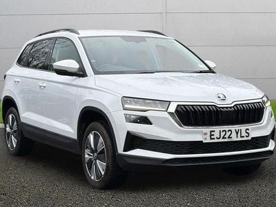Used Skoda Karoq SE Drive 2022 White SUV