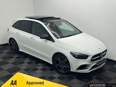 Used Mercedes B250 AMG line 2022 White Hatchback