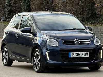 Blue Used 2015 Citroën C1 Flair Hatchback | £8,374 (Fair price)