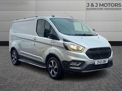 Used Ford Transit Custom Active 130 HP (95 kW) 2021 Silver Van