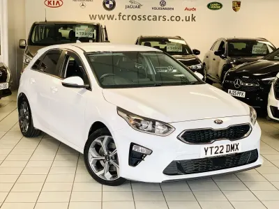 Used Kia Ceed 134 HP (98 kW) 2022 White Hatchback