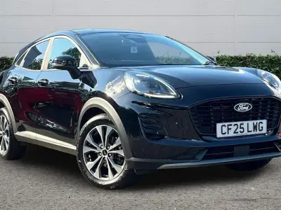 Used Ford Puma Titanium 125 HP (91 kW) 2025 Black SUV
