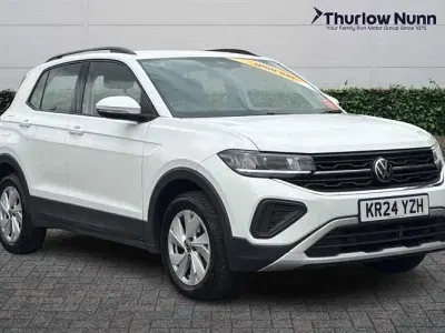 Used VW T-Cross S 95 HP (69 kW) 2024 White SUV