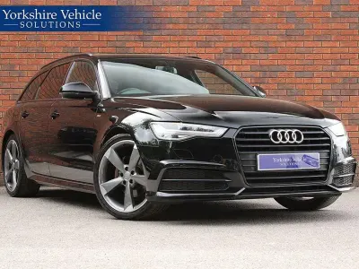Used Audi A6 Black Edition 190 HP (139 kW) 2015 Black Estate