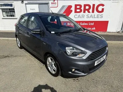 Begagnad Ford Ka Plus Zetec 70 HK (51 kW) 2018 Grå Halvkombi