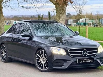 Used Mercedes E300 AMG line 2020 Black Sedan