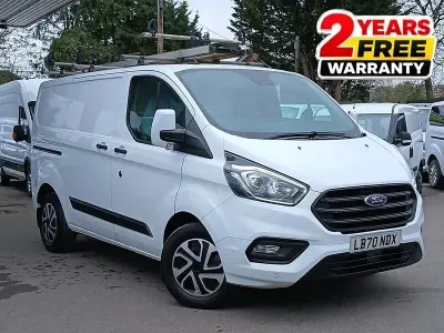 Usado Ford Transit Custom Trend 126 HP (92 kW) 2021 Branco Van