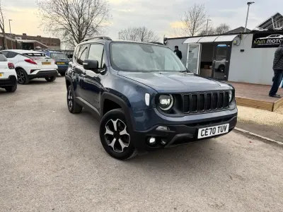 Used Jeep Renegade Trailhawk 2021 Blue SUV