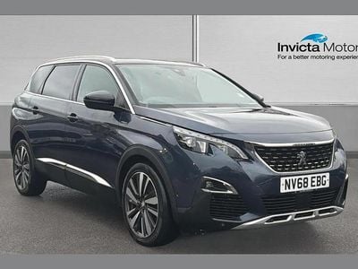 Blue Used 2018 Peugeot 5008 Premium SUV | £14,250 (Fair price)