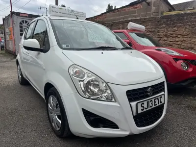 Used Suzuki Splash SZ3 2013 White Hatchback
