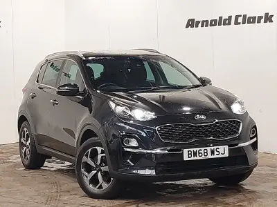 Used Kia Sportage 130 HP (95 kW) 2019 Black SUV