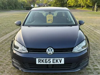 Used VW Golf VII Match 2015 Blue Hatchback
