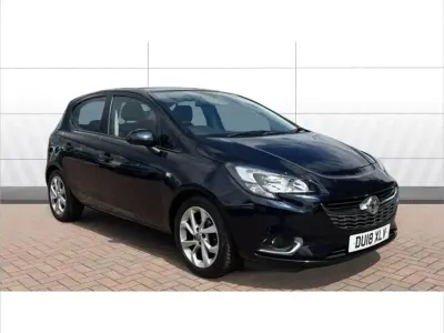 Used Vauxhall Corsa SRi 88 HP (64 kW) 2018 Blue Hatchback