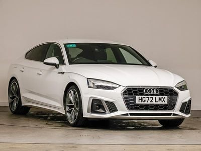 White Used 2022 Audi A5 S-Line Hatchback | £27,298 (Fair price)