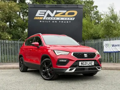 Used Seat Ateca 4Drive 150 HP (110 kW) 2021 Red SUV