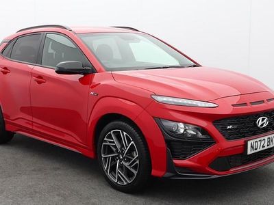 Used Hyundai Kona N Line 120 HP (88 kW) 2022 Red SUV