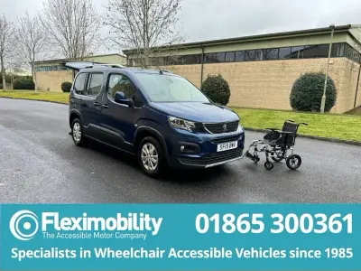 Used Peugeot Rifter Allure 2019 Blue MPV