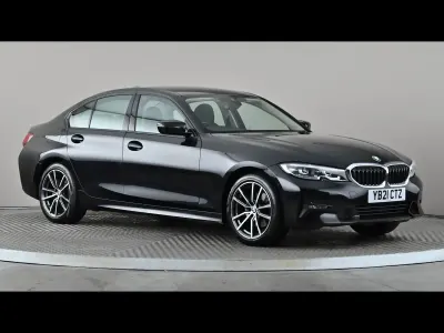 Used BMW 320 Sport Line 2021 Black Sedan