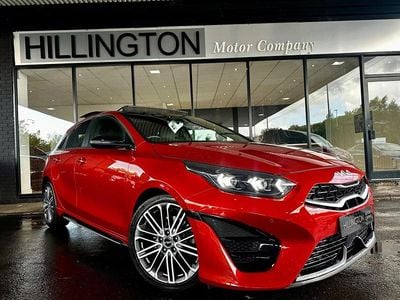 Used Kia Ceed GT-Line S 158 HP (116 kW) 2023 Orange Hatchback