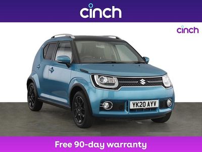 Blue Used 2020 Suzuki Ignis SZ5 Hatchback | £13,249 (Fair price)