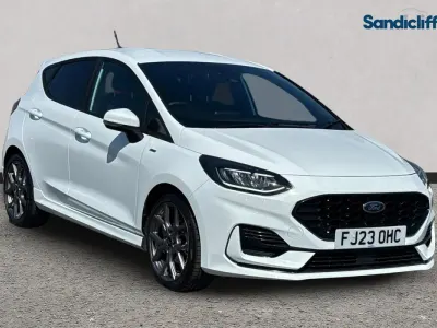 Used Ford Fiesta ST-Line 101 HP (74 kW) 2022 White Hatchback