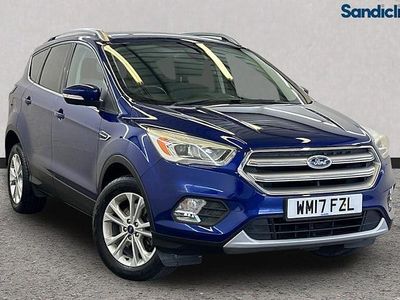 Used Ford Kuga Titanium 120 HP (88 kW) 2017 Blue SUV