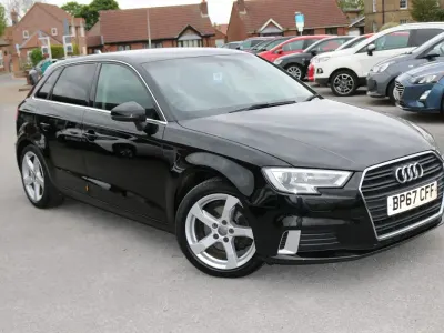 Second-hand Audi A3 Sport 150 CP (110 kW) 2018 Negru Berlinǎ
