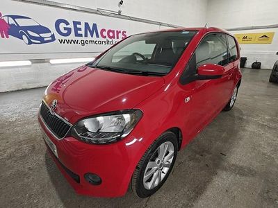 Used Skoda Citigo SE L 60 HP (44 kW) 2016 Red Hatchback
