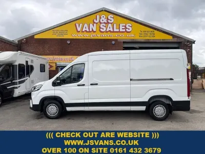 Used Maxus V90 163 HP (119 kW) 2022 White Van