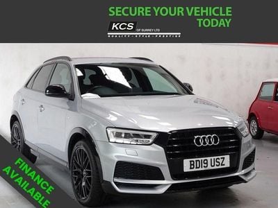 Used Audi Q3 Black Edition 150 HP (110 kW) 2019 Silver SUV