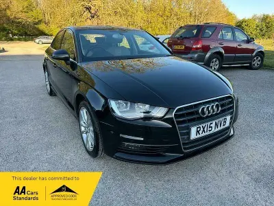 Used Audi A3 Sport 179 HP (131 kW) 2015 Black Sedan