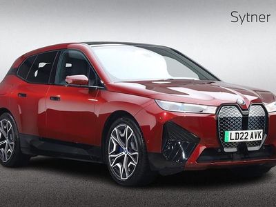 Used BMW iX M Sport 236 kW (322 HP) 2022 Red SUV