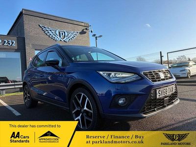 Used Seat Arona FR Sport 115 HP (84 kW) 2018 Blue SUV