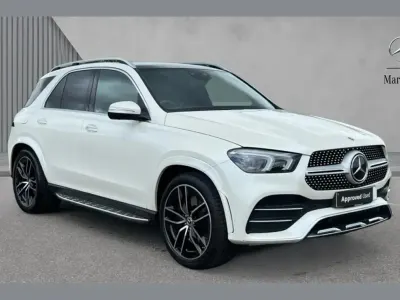 Used Mercedes GLE450 AMG AMG line 362 HP (266 kW) 2020 White SUV