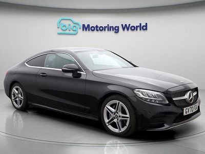Used Mercedes C200 AMG line 184 HP (135 kW) 2021 Black Coupe