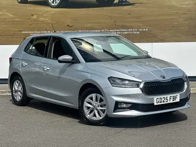 Used Skoda Fabia SE 70 HP (51 kW) 2025 Brilliant silver metallic Hatchback
