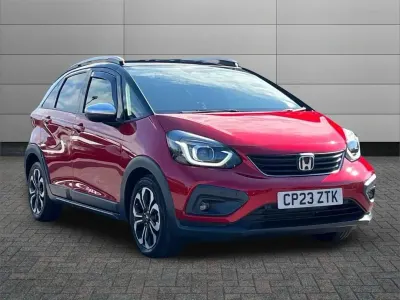 Used Honda Jazz Hybrid 107 HP (78 kW) 2023 Red Hatchback