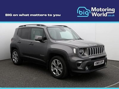 used Jeep Renegade 1.6 MultiJetII Limited SUV 5dr Diesel Manual Euro 6 (s/s) (120 ps) Full Leather