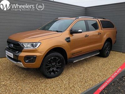 Sabre orange (fashion metallic paint) Used 2021 Ford Ranger Wildtrack Pickup | £17,990 (Good price)