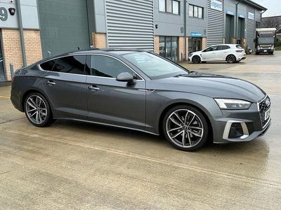 Grey Used 2021 Audi A5 Sportback S-Line Hatchback | £23,995 (Fair price)