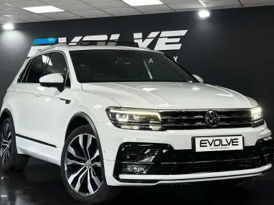 Used VW Tiguan R-line 190 HP (139 kW) 2019 White SUV