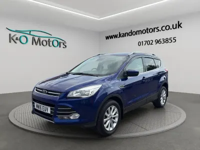 Used Ford Kuga Titanium 150 HP (110 kW) 2016 Blue SUV
