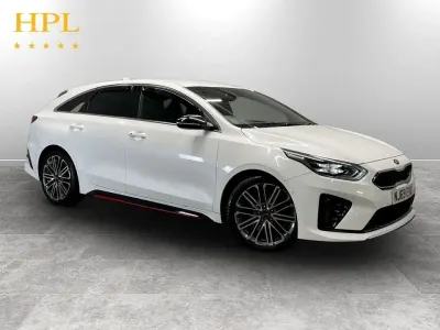 Begagnad Kia ProCeed GT 201 HK (147 kW) 2019 Vit Kombi